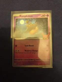 077/182 Pumpkaboo - Common Card - Trick Or Trade 2024 - Image 1