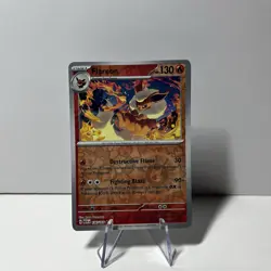 Pokemon Card Flareon Scarlet & Violet 151 Reverse Holo Rare 136/165 - Image 1