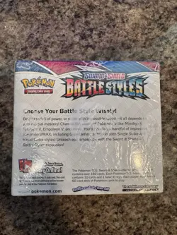 Pokemon TCG: Sword & Shield - Battle Styles Booster Box (36 Card Packs) Sealed 820650818189 - Image 3