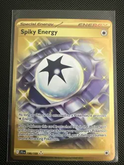 Spiky Energy 190/159 Journey Together Hyper Rare Holo Pokemon Trading Card - Image 1