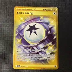 Spiky Energy 190/159 Journey Together Hyper Rare Holo Pokemon Trading Card - Image 1