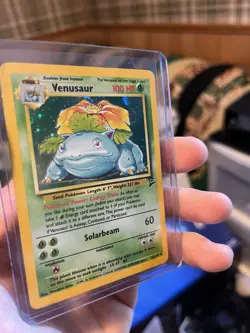 Pokemon TCG Venusaur Holo Rare Card 18/130 2000 Base Set 2 - Image 3