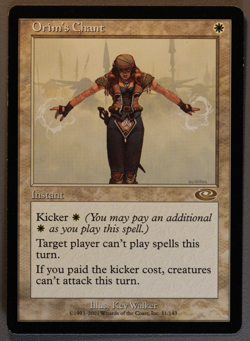 Orim's Chant - MTG - Planeshift - Magic: The Gathering - Image 1