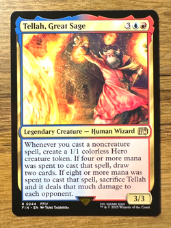 Magic MTG Final Fantasy Tellah, Great Sage #244 FIN *NON-FOIL* Rare - Image 1