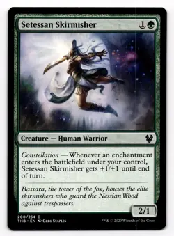 MTG Magic the Gathering Setessan Skirmisher (200/254) Theros Beyond Death NM - Image 1