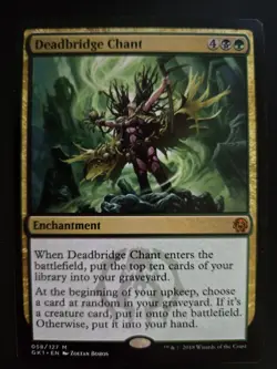 Deadbridge Chant NM Guilds of Ravnica: Guild Kits MTG FREE SHIPPING - Image 1