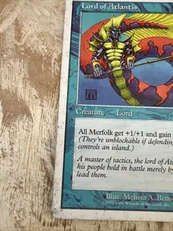 MTG Lord of Atlantis Fourth Edition 4th MTG -73/350 - Image 2