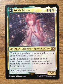 Magic MTG Final Fantasy Serah Farron #240 FIN *NON-FOIL* Rare - Image 1