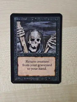 MTG Raise Dead Alpha LP+/NM- - Image 1