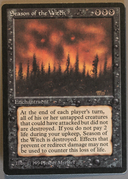 Season of the Witch - MTG - The Dark - Magic: The Gathering - Image 1