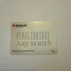 Machinist's Arsenal - Thanh Tuan Art Series 2/53 Final Fantasy MTG NM/M - Image 2