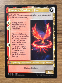 Magic MTG Final Fantasy Joshua, Phoenix's Dominant #229 FIN *NON-FOIL* Rare - Image 2