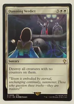 Damning Verdict - Commander: Final Fantasy MTG - Image 1