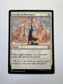 Swords to Plowshares - MTG Phyrexia: All Will Be One: Commander - NM - Image 1