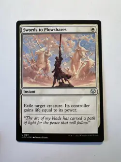 Swords to Plowshares - MTG March of the Machine: Commander - NM - Image 1