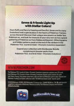 Pokemon Prismatic Evolutions Booster Bundle - 6 Booster Packs - New Sealed S&V - Image 2