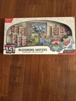 Pokemon 151 Blooming Waters Premium Collection Brand New Factory Sealed - Image 1
