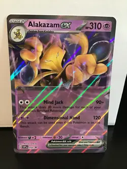 Alakazam ex SVP 050 Holo Pokemon Black Star Promo - Image 1