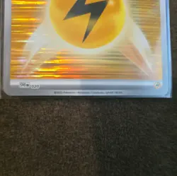 TCG Pokemon Lighting Energy Texture En020 Black Bolt White Flare. Fresh Pull. - Image 3