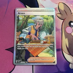 Pokemon Card | Arven 249/198 S&V Base SIR Special Illustration Rare - Image 2