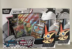 Pokemon TCG Black Bolt&White Flare Unova Victini Illustration Collection IN HAND - Image 1