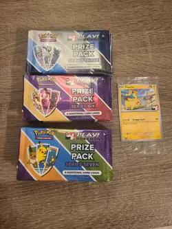 Play! Pokemon Prize Pack Series 3 (10x) Series 6 (10x) & Series 7 (10x) Sealed! - Image 1