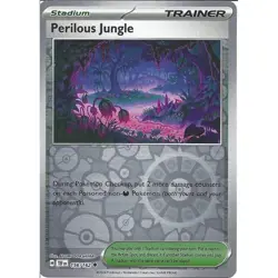 Perilous Jungle - Reverse Holo - Rare - Temporal Forces - Pokemon - 156/162 - Image 1
