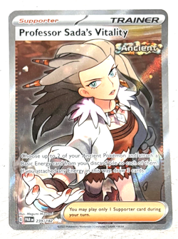 Professor Sada's Vitality - Pokemon - 239/182 Paradox Rift Full Art Holo MINT - Image 1