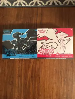 Pokemon Center Black Bolt and White Flare ETB PC Elite Trainer Boxes -SHIPS FAST - Image 1