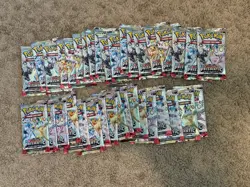 Prismatic Evolutions Booster Pack Lot 36 FACTORY SEALED PACKS Pokemon TCG 2025 - Image 1