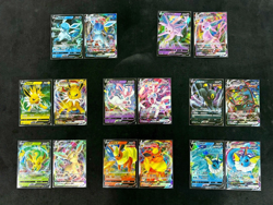 Pokemon TCG S- Chinese Card Eeveelution Set of 16 Full Art Holo Rare NM in stock - Image 2