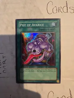 Yugioh! Pot Of Avarice EEN-EN037 1st Edition Super Rare NM/LP - Image 1