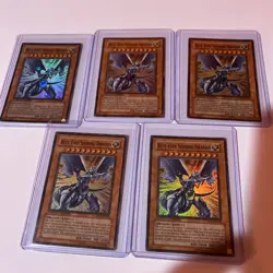 5x Yugioh Blue-Eyes Shining Dragon MOV-EN001 Limited Edition Super Rare - LP-NM - Image 2