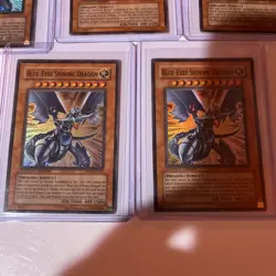 5x Yugioh Blue-Eyes Shining Dragon MOV-EN001 Limited Edition Super Rare - LP-NM - Image 3