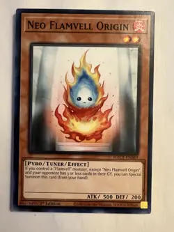 Neo Flamvell Origin - HAC1-EN069 Yugioh Hidden Arsenal - 1st Edition - Near Mint - Image 1