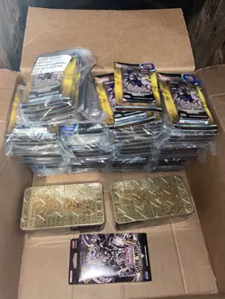 Yugioh Blister Packs, Battle Deck Box And Tins Bundle - Image 1