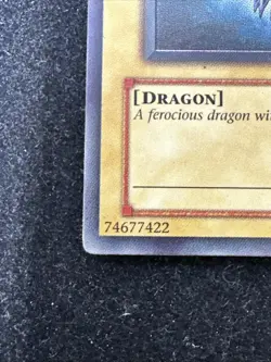 Red Eyes Black Dragon Card SDJ-001 Holo Yugioh TCG Starter Deck Joey MP A1 - Image 5