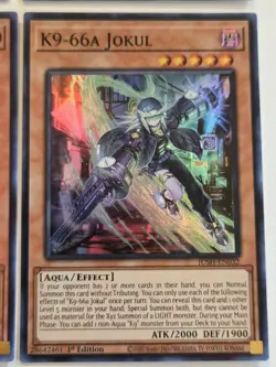 K9-17 Izuna JUSH-EN031 Ultra Rare Justice Hunters Yugioh Set 1st Edition Mint - Image 4