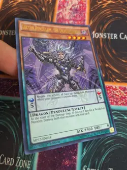 Yugioh Lector Pendulum, the Dracoverlord MP17-EN014 Ultra Rare 1st Edition NM - Image 2