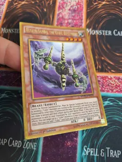 Yugioh Effect Buster Gundil the Cubic Behemoth MVP1-ENG35 Gold Rare 1st Ed NM - Image 2
