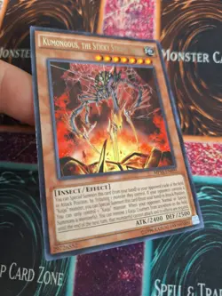 Yugioh Kumongous, the Sticky String Kaiju MP16-EN099 Rare Unlimited Near Mint - Image 2
