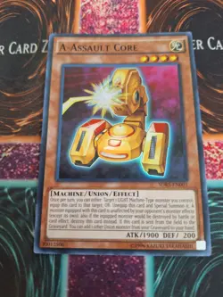 Yugioh A-Assault Core SDKS-EN001 Super Rare Unlimited Near Mint - Image 1