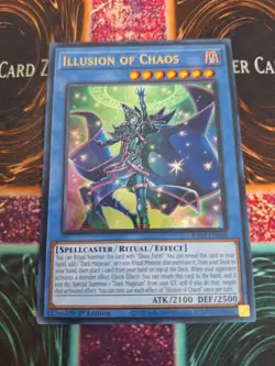 Yugioh Illusion of Chaos RA02-EN020 Ultra Rare 1st Edition Near Mint - Image 1