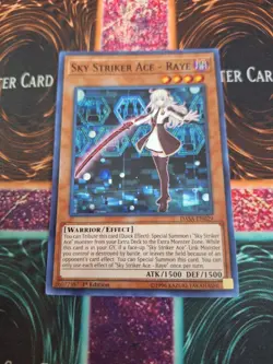 Yugioh Sky Striker Ace - Raye DASA-EN029 Super Rare 1st Edition Near Mint - Image 1