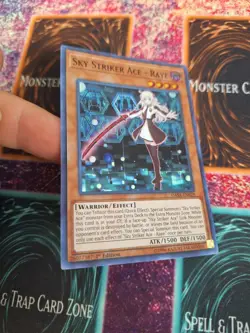 Yugioh Sky Striker Ace - Raye DASA-EN029 Super Rare 1st Edition Near Mint - Image 2
