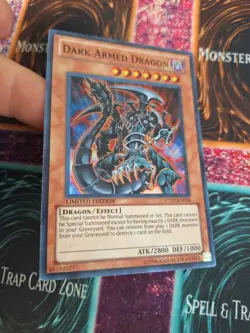 Yugioh Dark Armed Dragon CT07-EN016 Super Rare Limited Near Mint - Image 2