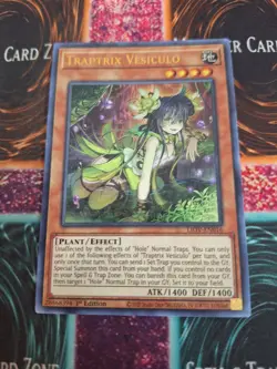 Yugioh Traptrix Vesiculo LIOV-EN016 Ultra Rare 1st Edition Near Mint - Image 1