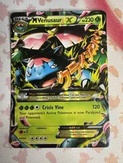 Pokemon Card M Venusaur EX 2/146 XY Base Set Rare Holo NM - Image 2