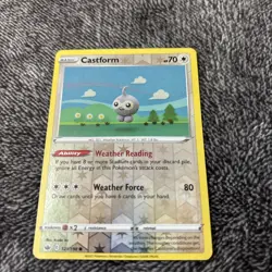Castform 121/198 Reverse Holo Pokemon Card Pokemon Chilling Reign - Image 1