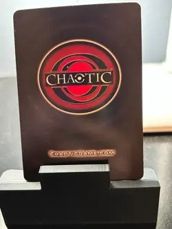 CHAOTIC ULTRA RARE RIPPLE FOIL STONE MAIL CARD - Image 4